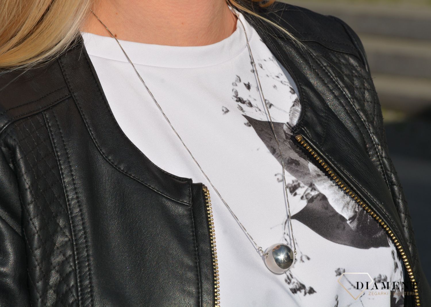 Naszyjnik srebrny kulka Dall'Acqua NSZ 000000 178 925 (2).JPG